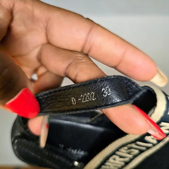 Dior Kids Sandals Size 30 Oblique Monogram Toddler Girls Luxury Shoes - Picture 6 of 14